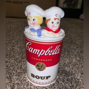 Campbell's Soup Ceramic Container